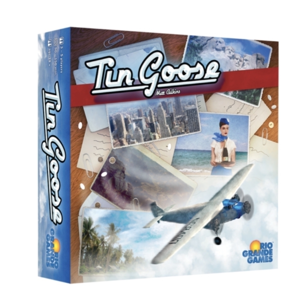 Tin Goose Board Game Rio Grande Economic Strategy - New Sealed NIB
